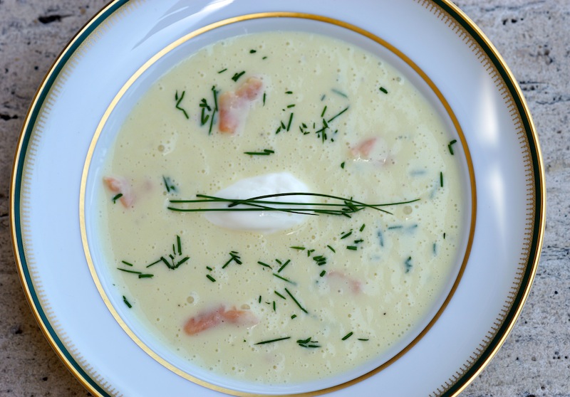 Potato creamy soup with Salmon DSC06418 copy