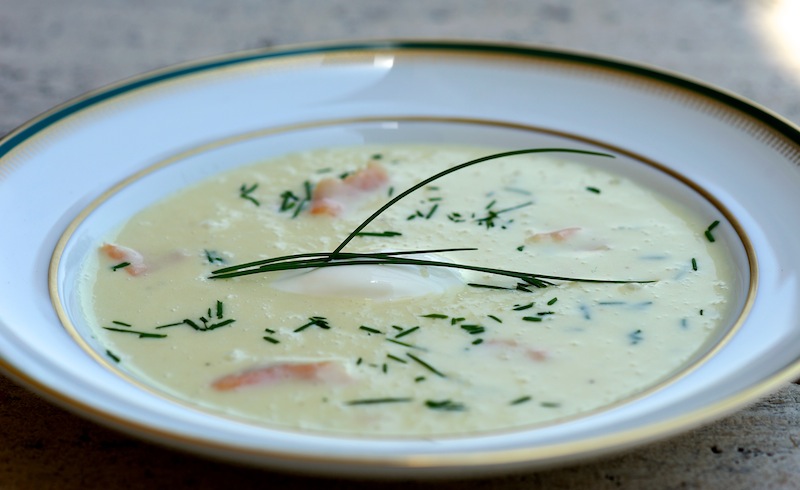 Potato creamy soup with salmon DSC06420 copy