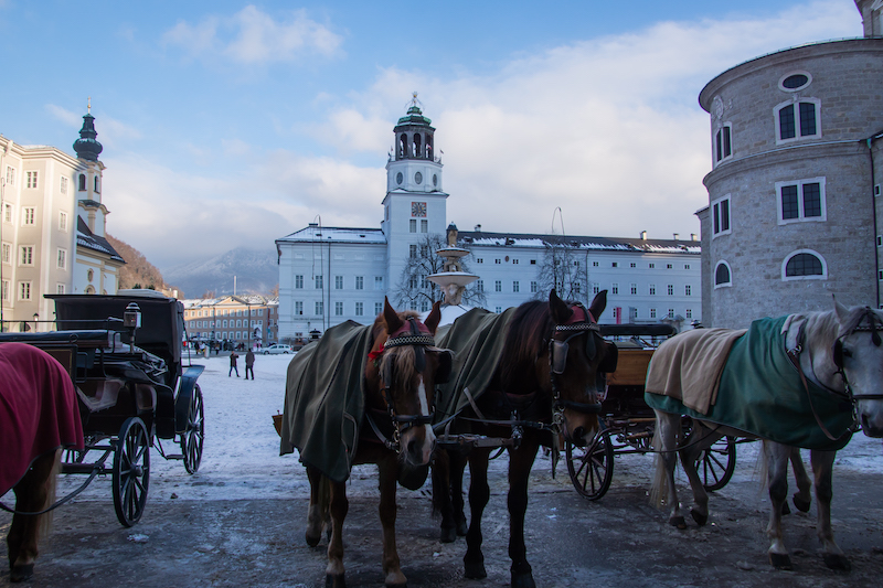Snow, Salzburg and Literature