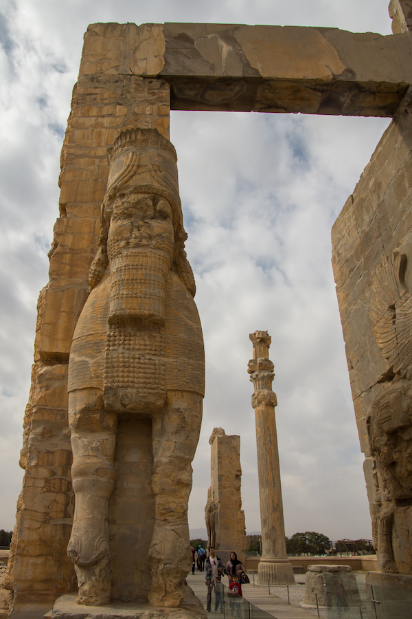 In the Footsteps of Alexander at Persepolis