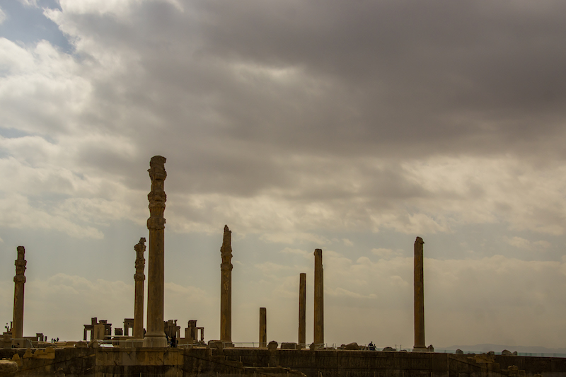 In the footsteps of Alexander at Persepolis