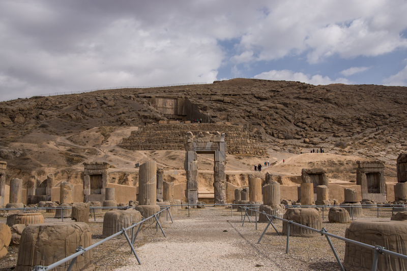 In the footsteps of Alexander at Persepolis