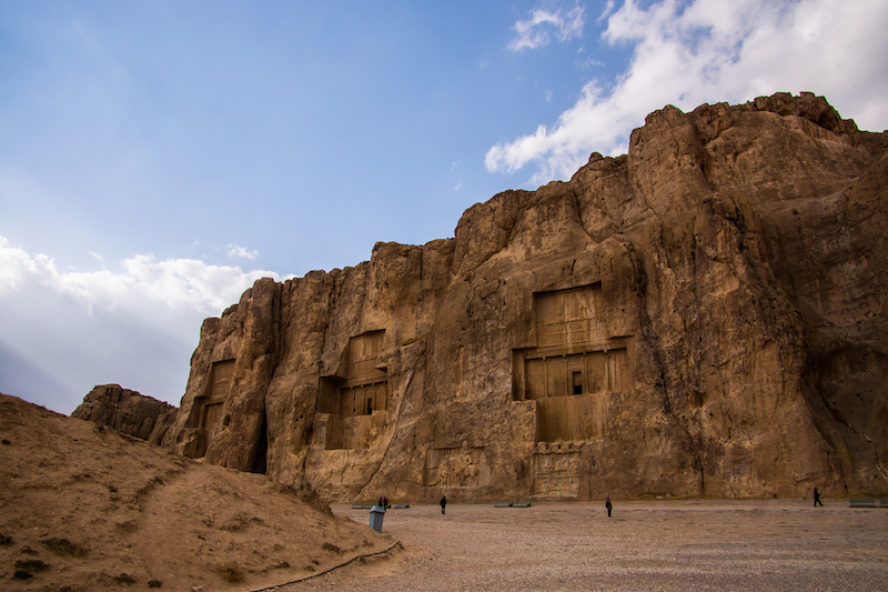 Naqsh-e Rustam majestic tombs of Persian Kings